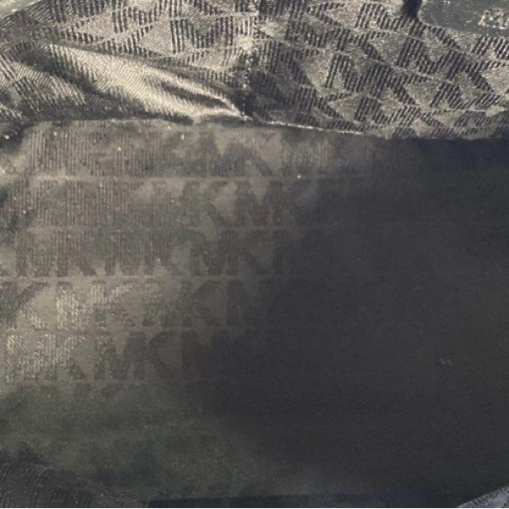 Michael Kors Black Textured Satchel - Picture 4 of 6